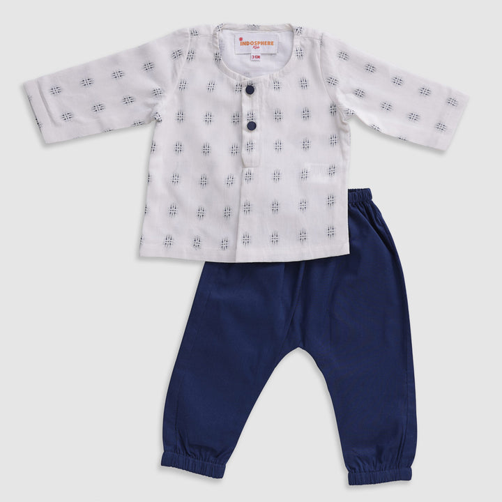 Baby Jogger Set - White and Blue