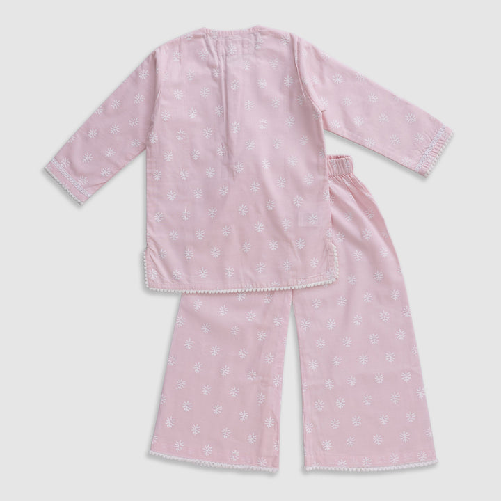 Baby Pink - Kurta Pajama Set